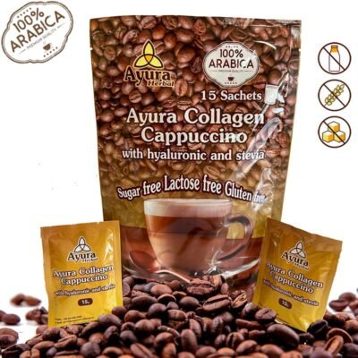 Ayura Herbal Capuchino COLAGENO Sobre15 unidades