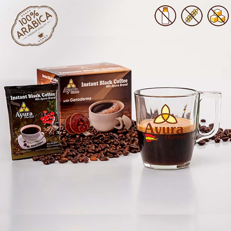 Ayura Herbal Cafe Instantaneo Ganoderma 10 sobres